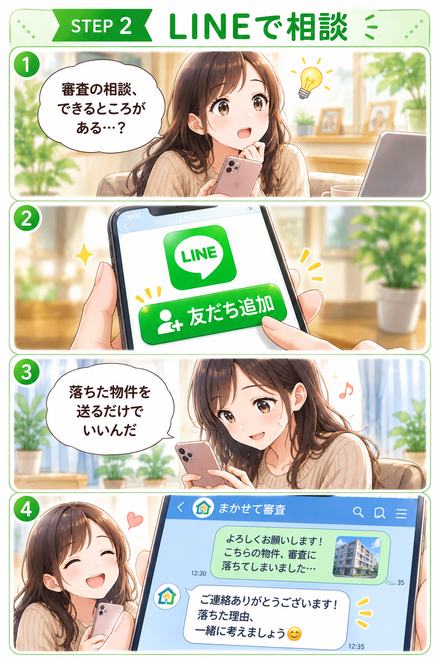 STEP2 LINEで相談